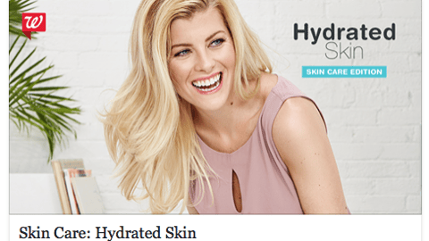 Walgreens 'Skin Care' Facebook Update